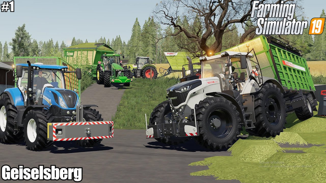 🇩🇪 MAIZESILAGE🌽 with KRONE Big X Cargo│Geiselsberg│FS 19│Timelapse 1