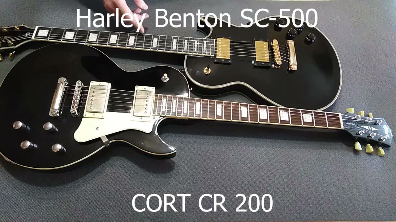 HARLEY BENTON SC-500 vs CORT CR-200