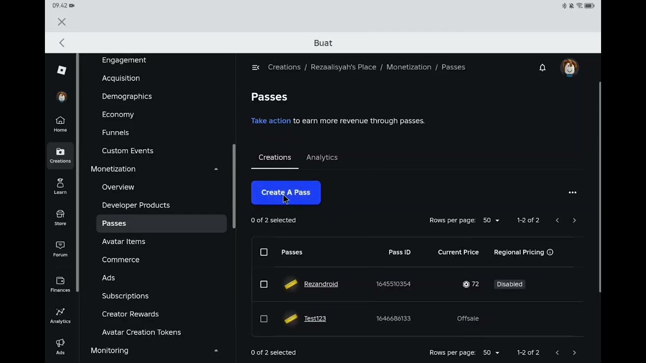 Tutorial Membuat Gamepass Roblox - Rezandroid