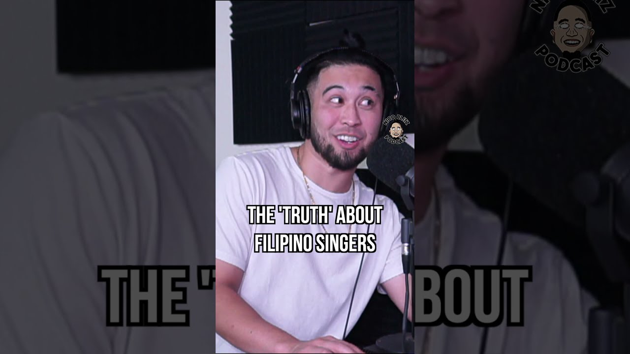 The 'Truth' About Filipino Singers... 🇵🇭 | Nico Blitz Podcast #shorts