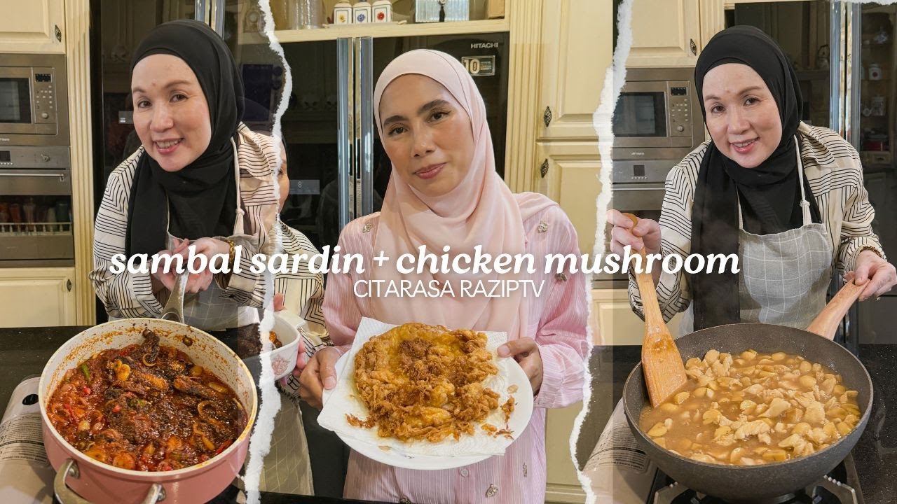 Citarasa Ayam Mushroom and Sambal Sardine