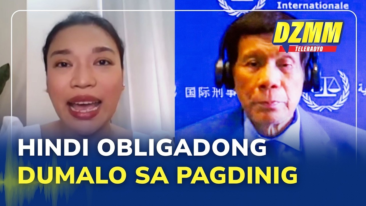 Victims in drug war not required to attend ICC hearing: Conti | Ano'ng Ganap? (14 February 2026)