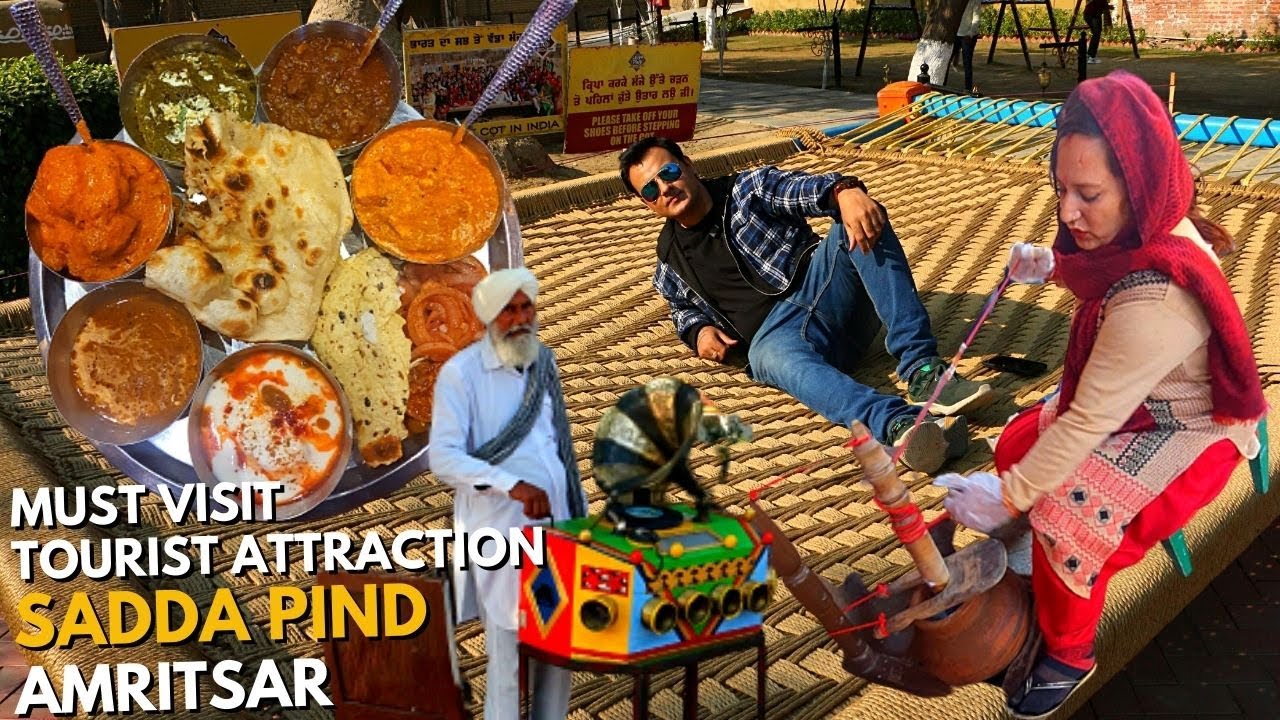 SADDA PIND AMRITSAR | Experience the Punjabi Village Culture | Detailed Vlog |