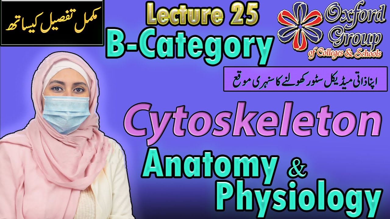 Lec No. 25 | B Category | Anatomy and Physiology |Cytoskeleton