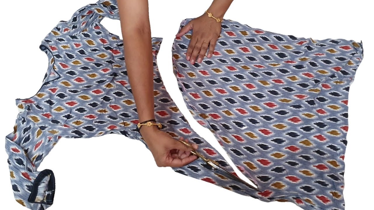 Recycle Idea from old Kurti # Transformation Idea # Best Re Use Idea # By Hand made Ideas
