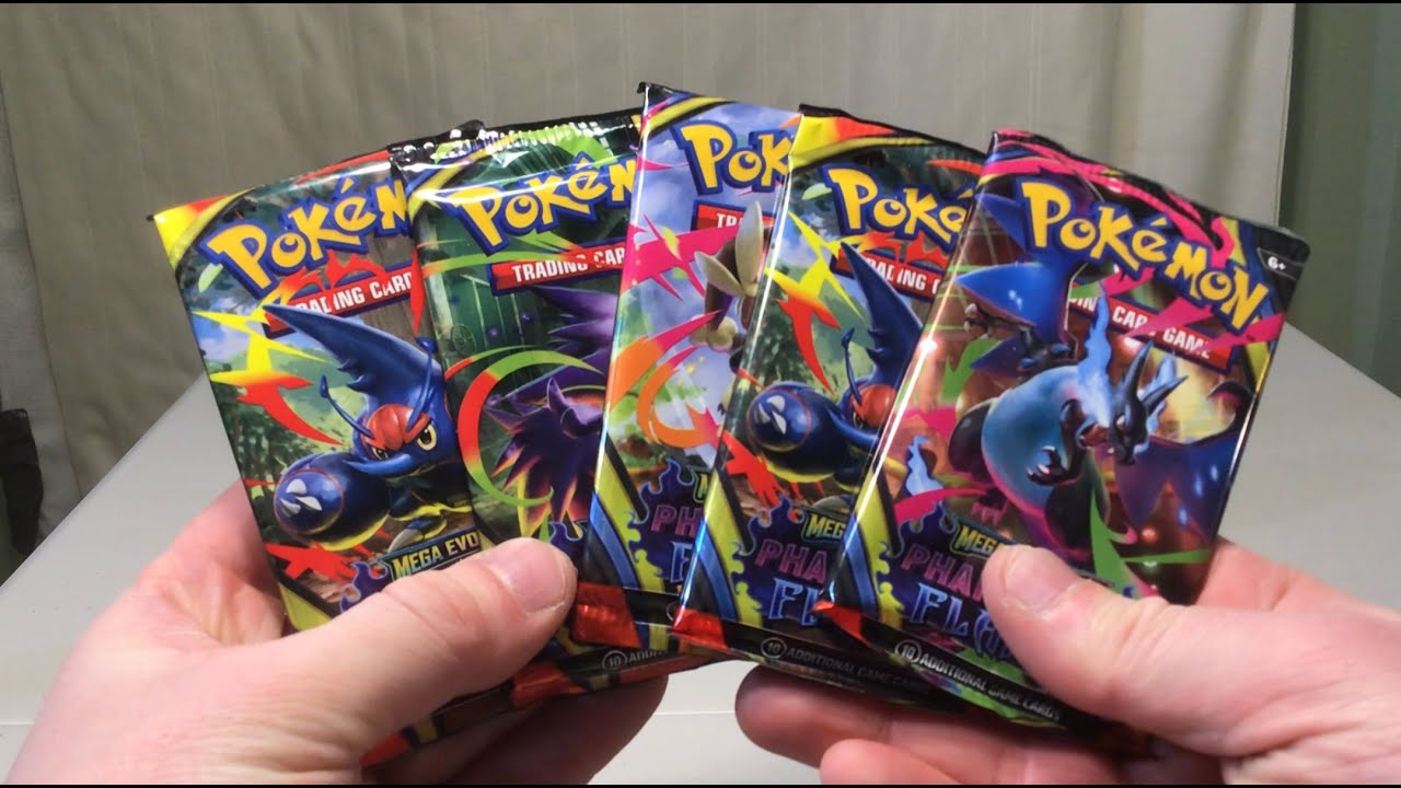 Opening 5 Phantasmal Flames Booster Packs
