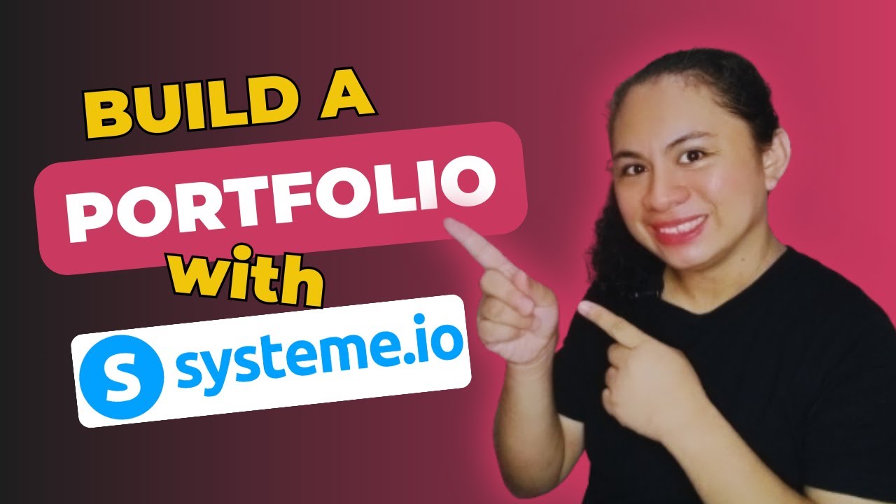 Easy Steps to Build Your Freelance Portfolio Today (Systeme.io Tutorial)!