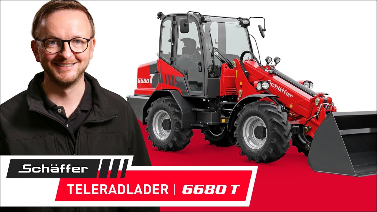 Schäffer Teleradlader 6680 T – Walk-around DE
