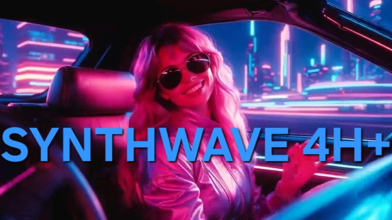Retro City Night Drive 🚘 4 Hours of Synthwave & Retrowave Vibes 2026
