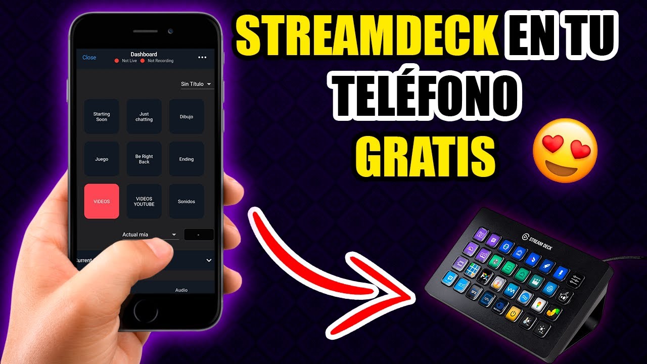 🚫 NO Compres un STREAMDECK Si Tienes Un SMARTPHONE! 📱 | BitsyFoxy