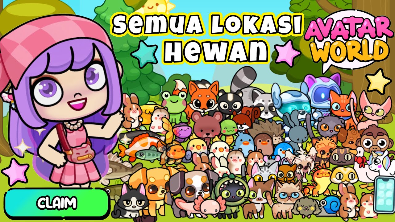 MENGUMPULKAN SEMUA HEWAN DI AVATAR WORLD PAZU!🐾