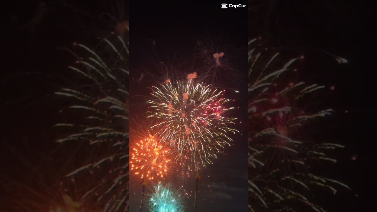 BBQ dinner , umm ali , chai & amazing firework on New year Eve 