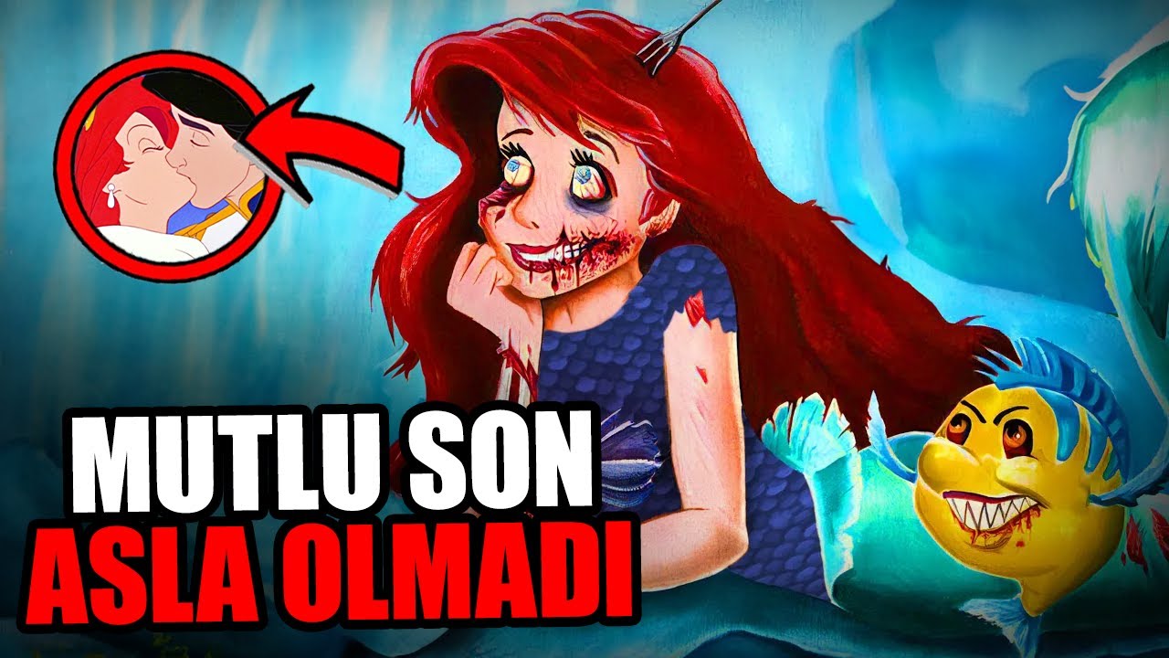 Küçük Deniz Kızı'nın Bilinmeyen Gerçekleri: Karanlık ve Unutulan Hikaye