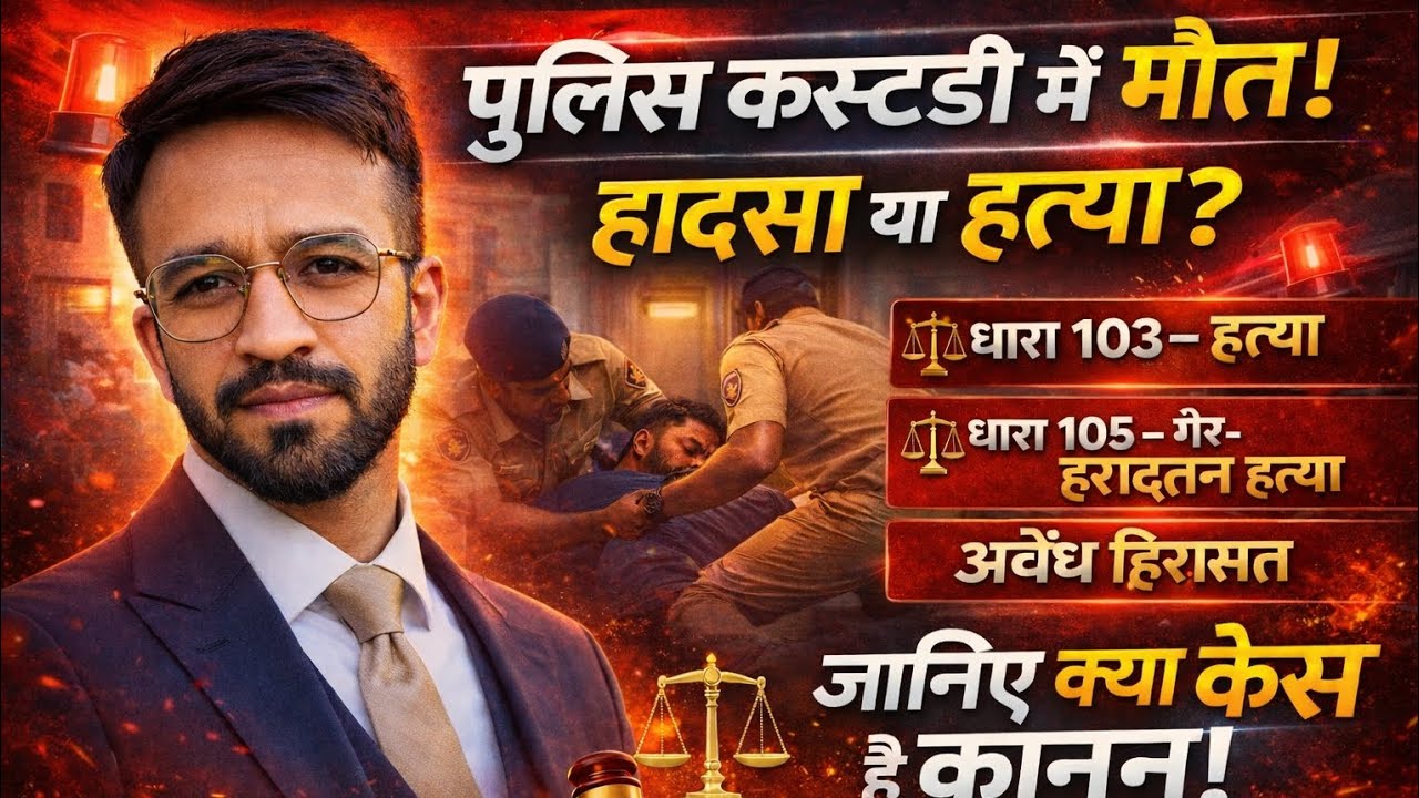 पुलिस कस्टडी में मौत! हादसा या हत्या? सच्चाई जानकर चौंक जाएंगे!