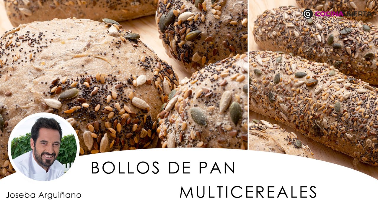 Pan casero multicereal con semillas 🍞​ Receta fácil con Joseba Arguiñano 🌾👨🏻‍🍳​ Cocina Abierta