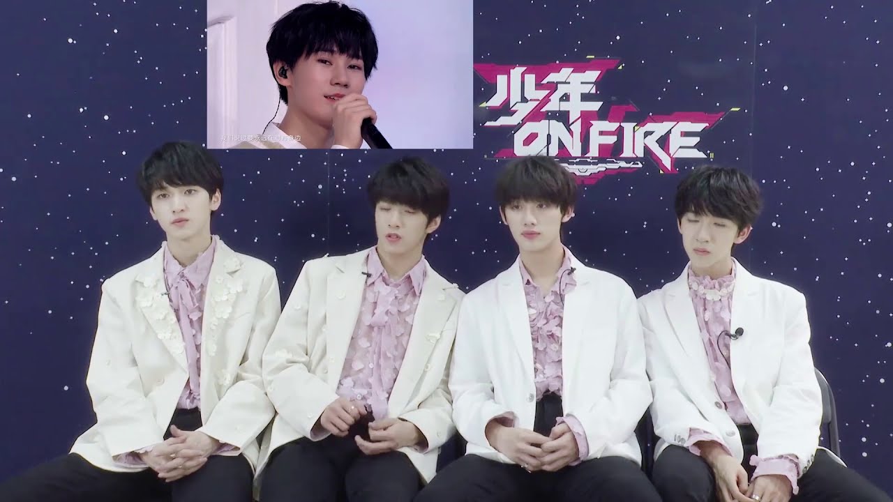 【贺峻霖Junlin He】【时代少年团】TNT《少年ON LINE》舞台reaction放送