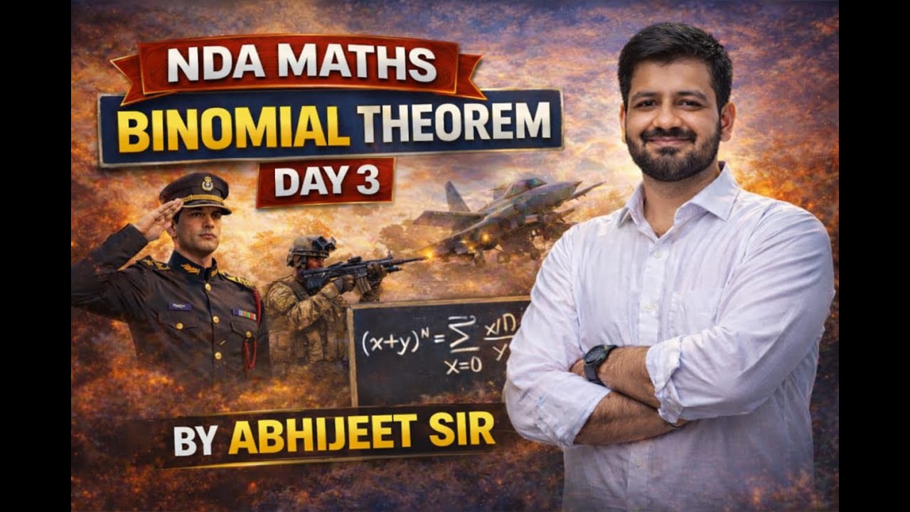 BINOMIAL THEOREM CLASS-3 BY ABHIJEET SINGH