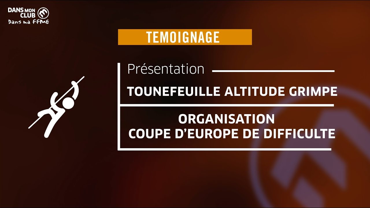 #42 Dans mon club, dans ma FFME - Club Tournefeuille Altitude Grimpe
