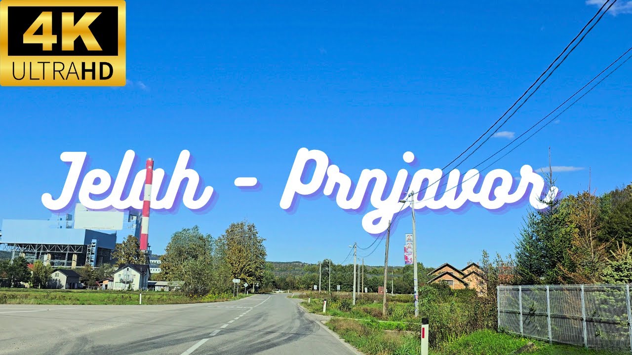 Tešanjka - Jelah - Stanari - Prnjavor | Vožnja/Drive (4K)