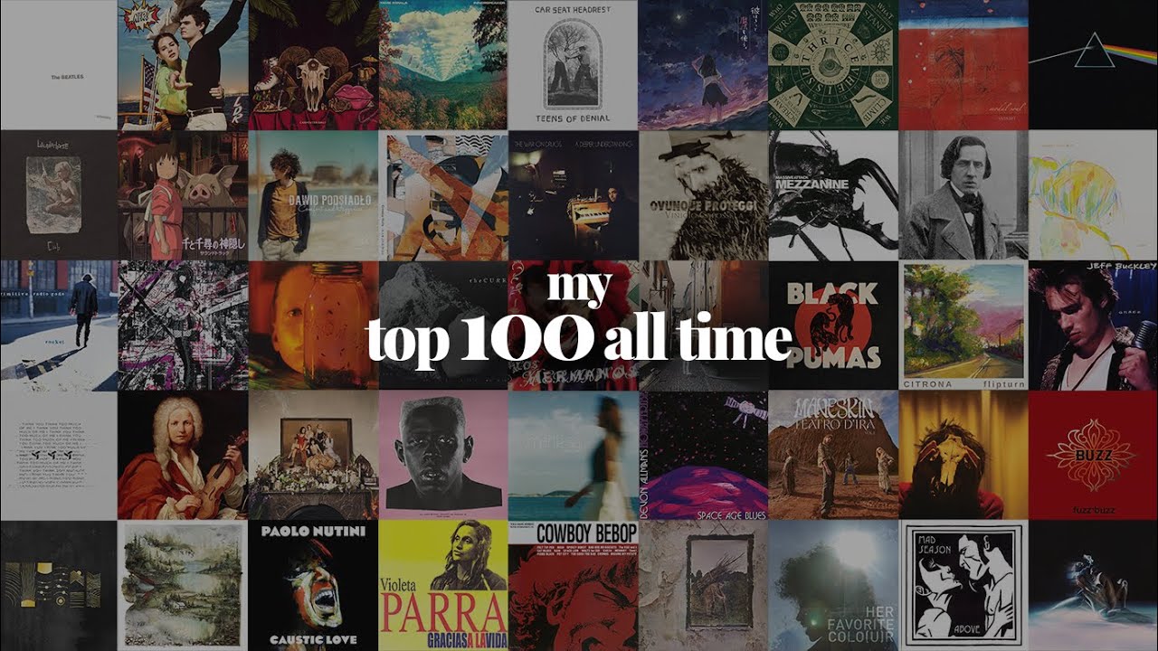 my top 100 favorite songs