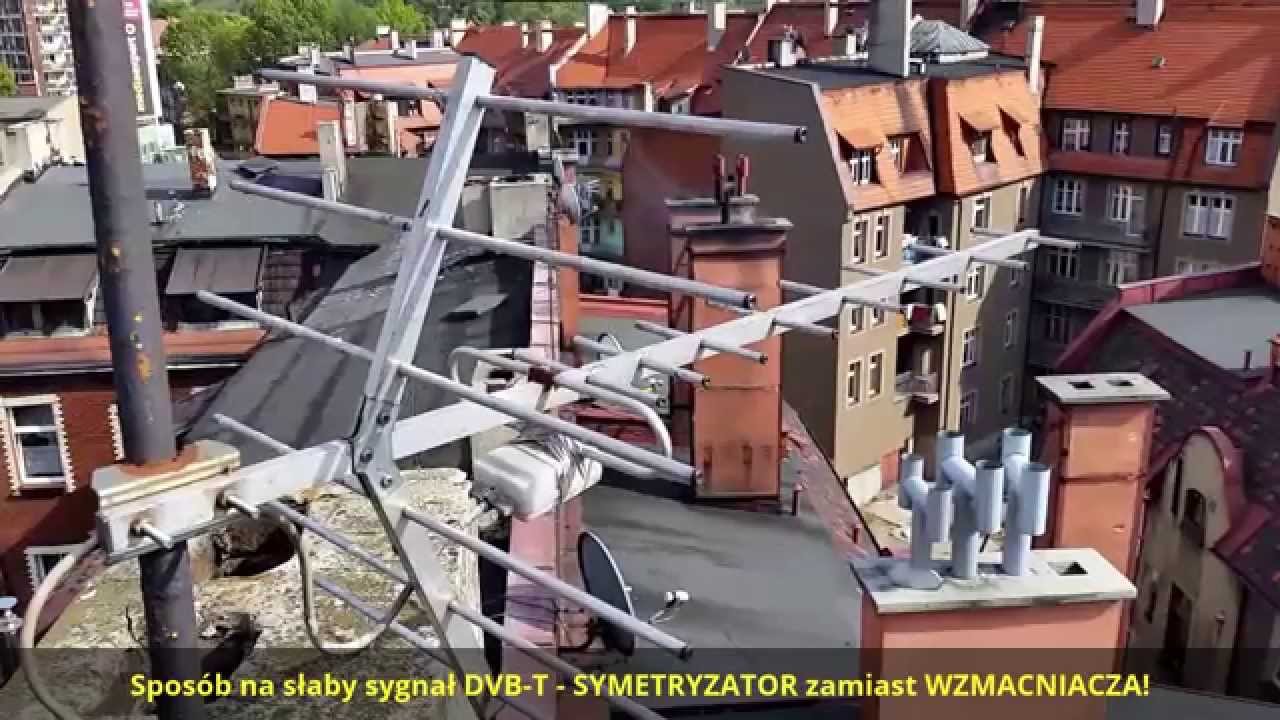 DVB-T Sposób Na Słaby Sygnał TVP1 z MUX - SYMETRYZATOR zamiast WZMACNIACZA | ForumWiedzy
