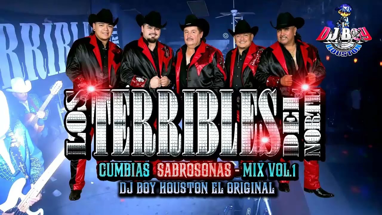 LOS TERRIBLES DELNORTE Mix Cumbias / Dj Boy Houston El Original