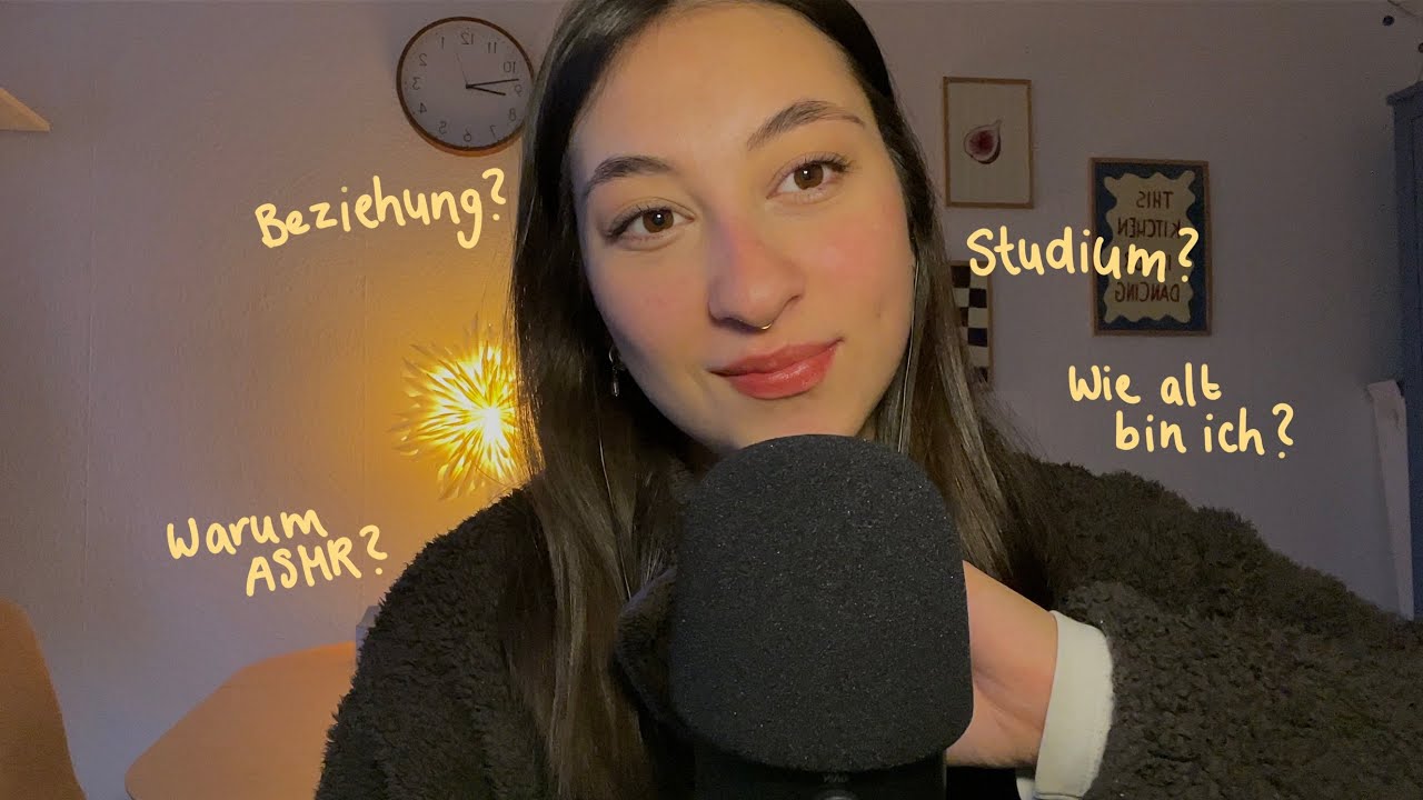 ASMR | Q&A ✨ Ich beantworte eure Fragen! 