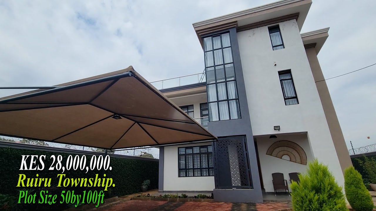 INSIDE Executive Maisonette @Kes 27.5M in Ruiru Township