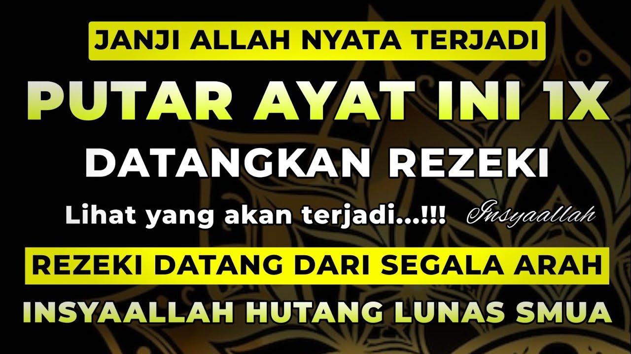 Bacaan Dahsyat! Satu Kali Putar Bisa Datangkan Kekayaan dzikir petang