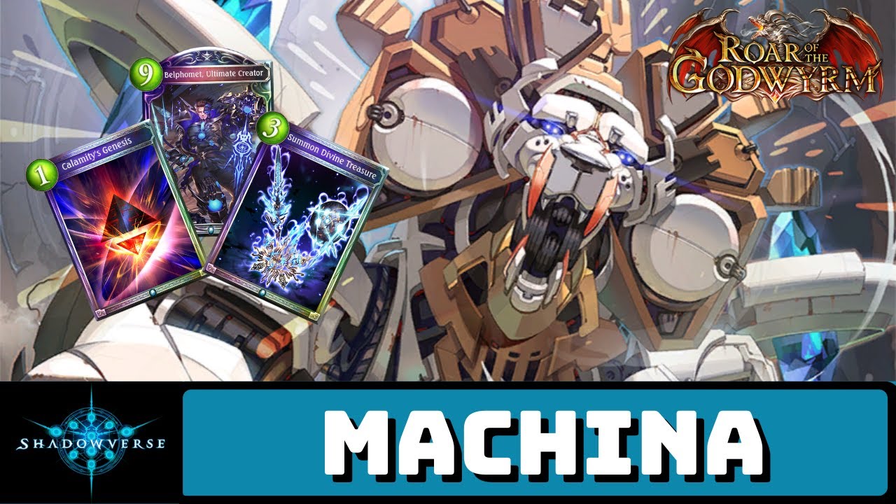 【Shadowverse】 Machina Portalcraft - Grand Master Rank | Roar of the Godwyrm (Rotation)