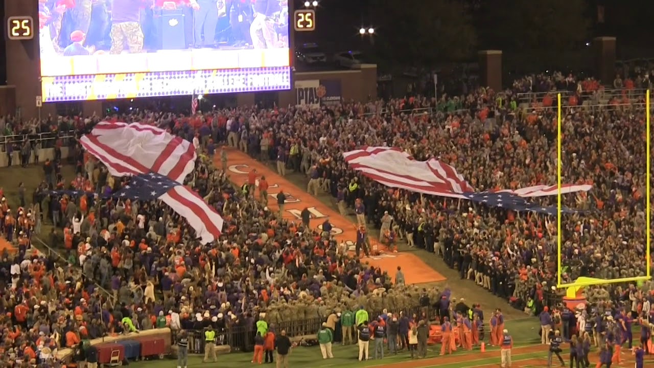 Clemson Military Appreciation 2018 Pre-Game and Half-time