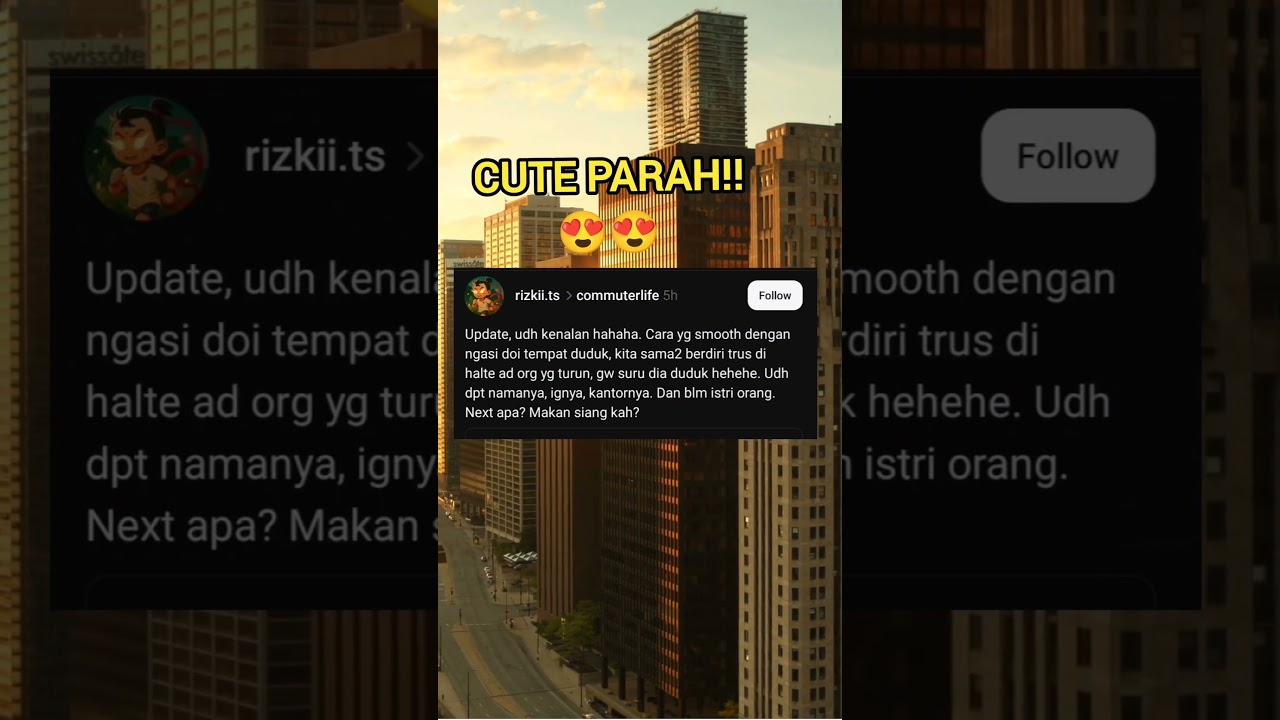 Cute banget. Didukung nggak, nih? 