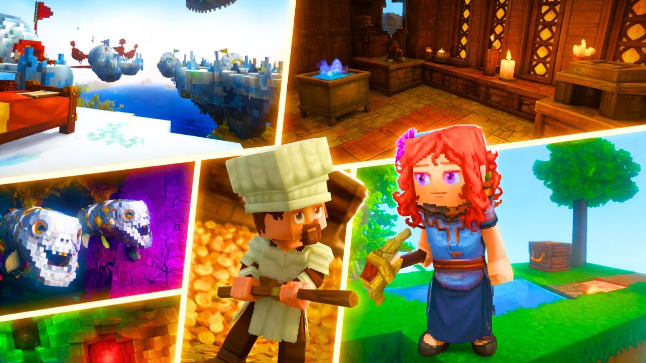 🔥BEDWARS e SKYBLOCK no HYTALE! Conheça OS MODS JA FEITOS para o LANÇAMENTO DO JOGO!