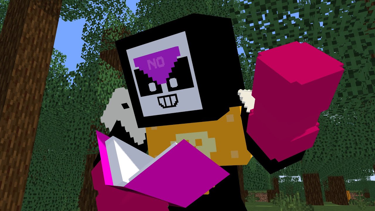 Brawl Stars Meeple - Animacja Minecraft