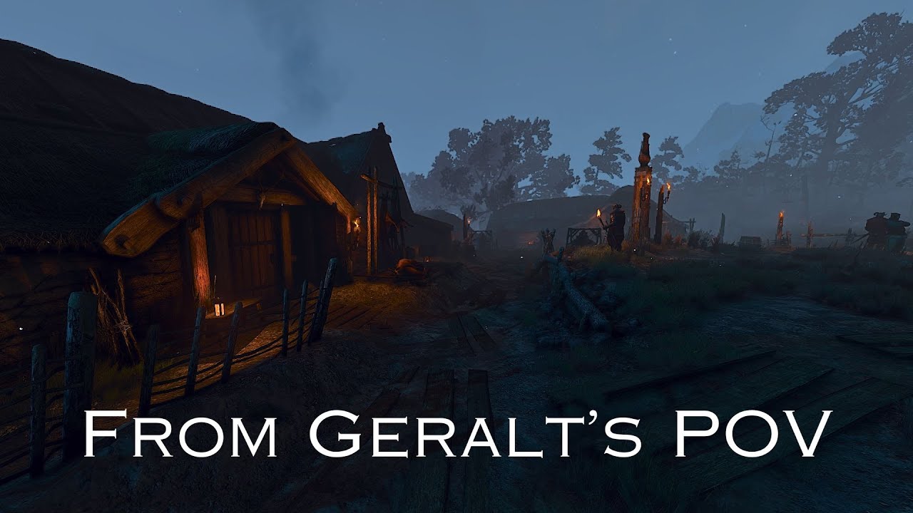 The Witcher 3 In First Person Looks Like Actual Dark Fantasy