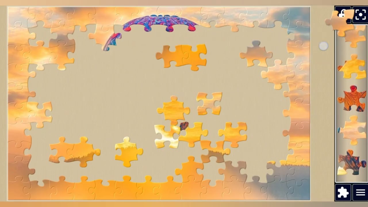 Sunset Soar:A Vibrant Hot Air balloon Adventure,,🌟🌈🎈//jigsaw puzzles craft🧩🧩//Amazing puzzles Art🧩//