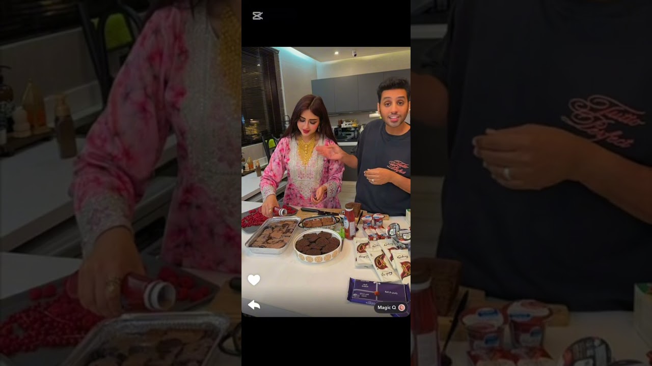 سوينا حلى الترند لصديقتي أم و أم عوشا صديقه ايلين 🥰 شوفو الشكل النهائي 😍 تقييمنا للطعم 😋🥰 عائلة ميرو