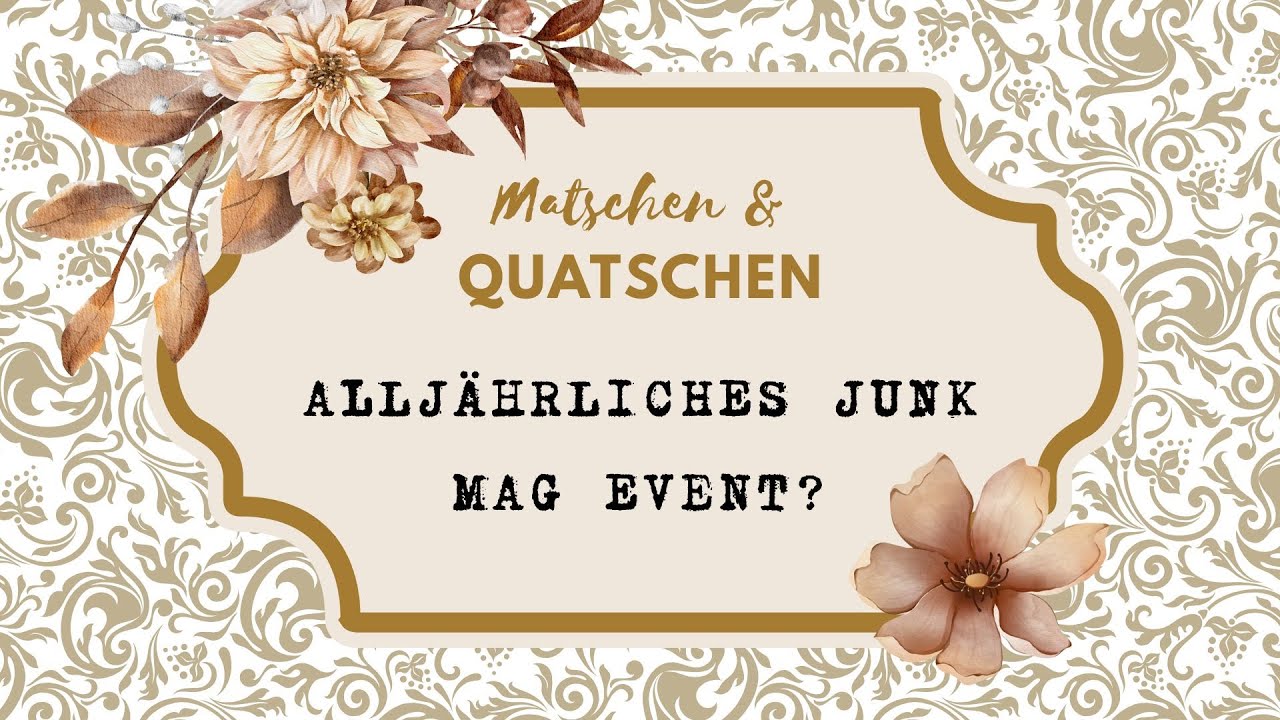 Alljährliches Junk Mag Event?