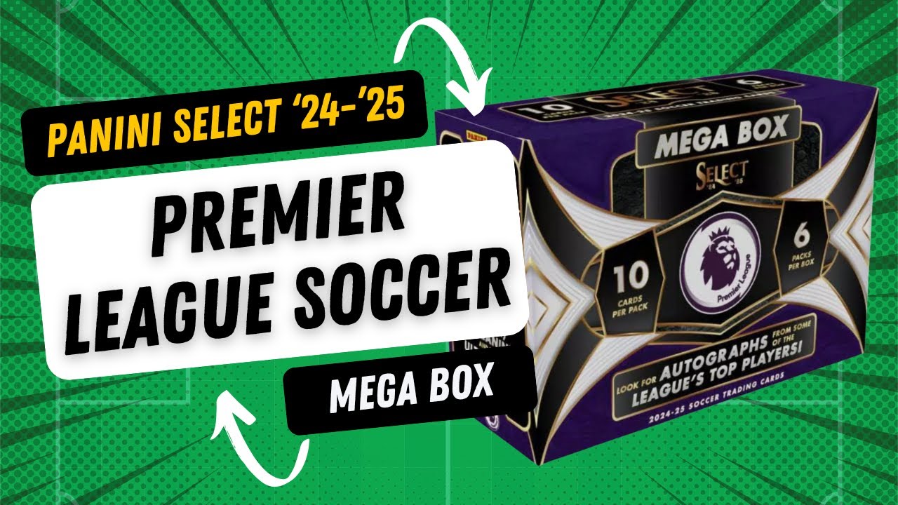 Ripping Panini Select Premier League Soccer 24 25 Mega Box | Last Pack Magic