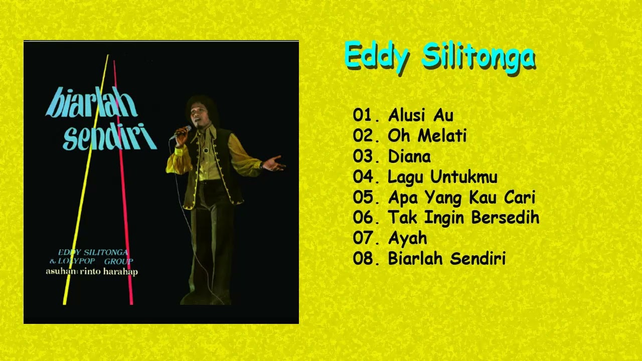 Eddy Silitonga - Alusi Au, Oh Melati, Diana, Ayah