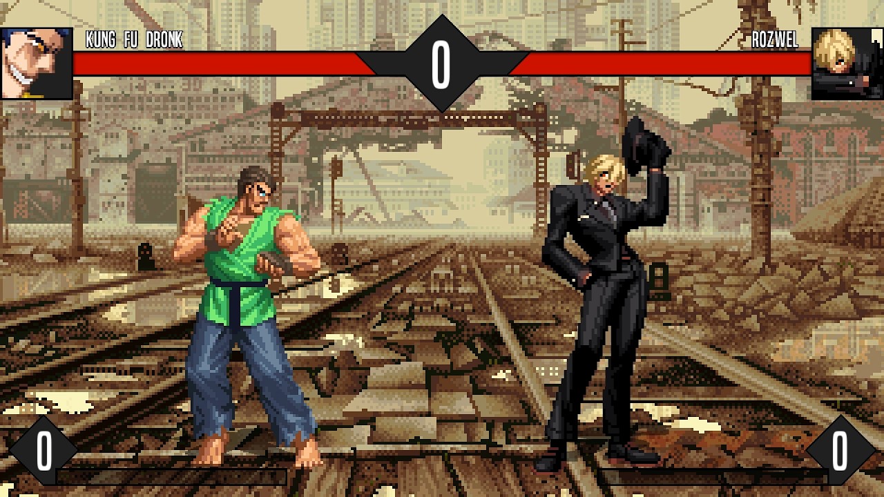 MUGEN - Kung Fu Dronk vs. Rozwel - Download