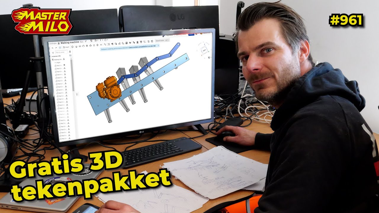 Onshape 3D tekenen (tutorial) #961