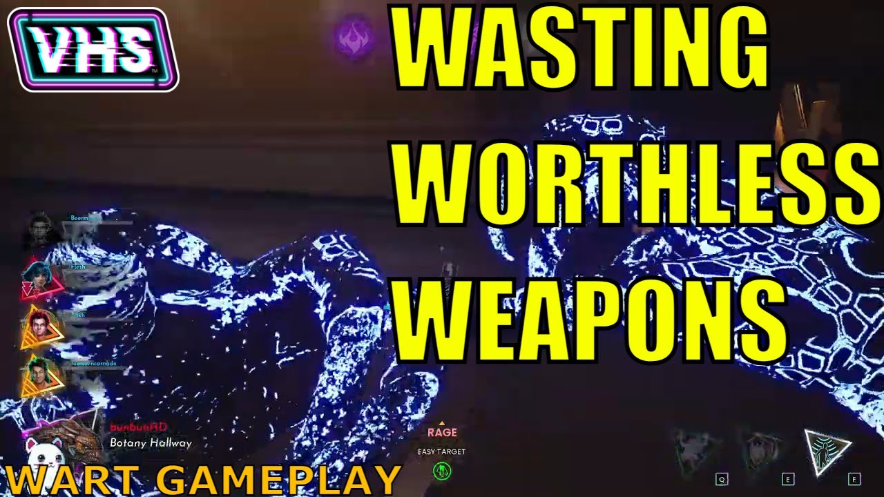 WASTING WEAPONS WHILE W.A.R.T | VHS Closed Beta Gameplay