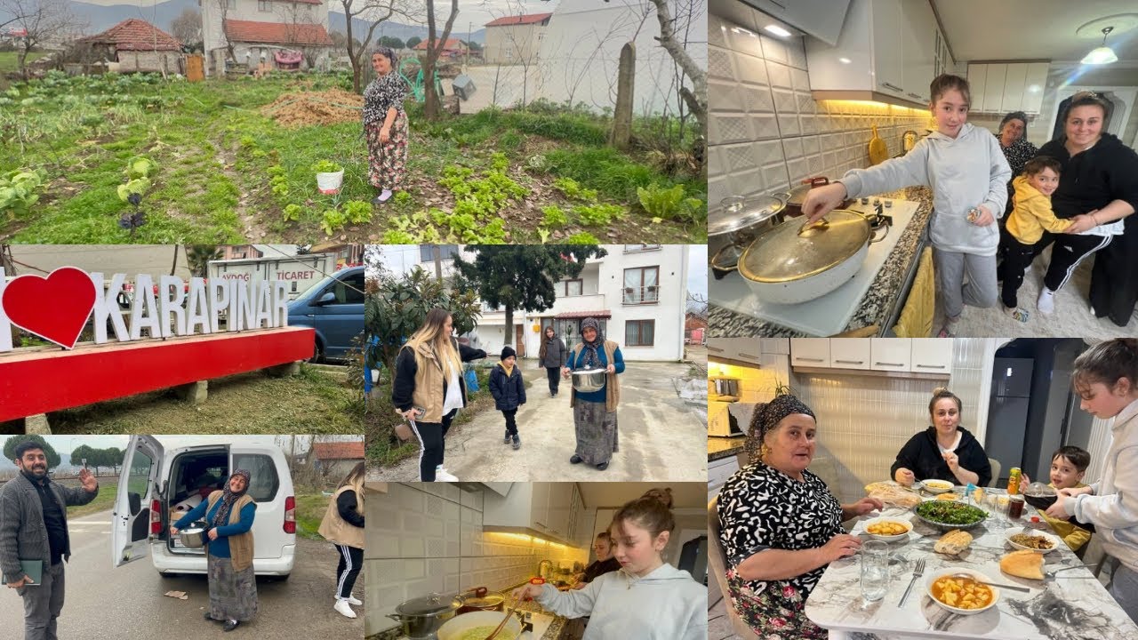 Simay ilk yemeğini yaptı💯hazırlık başladı anam tencere aldı‼️Karapınar'a geldik #yemek #food