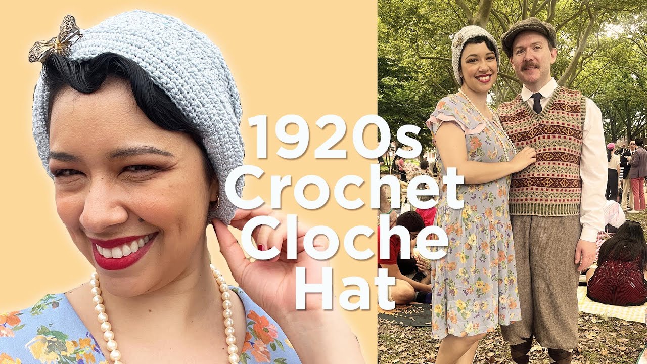 Crocheting a 1920s Cloche Hat | The Knit Yorker