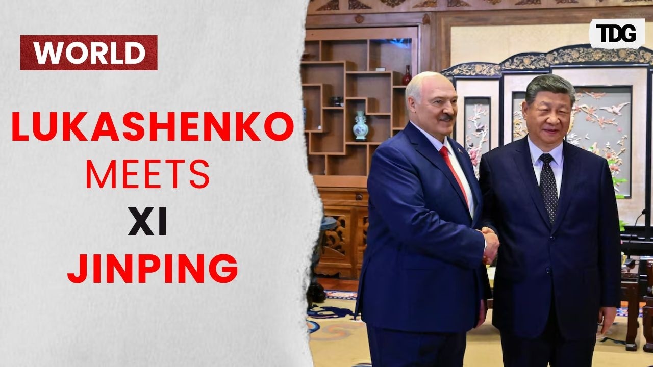 Лукашенко прибыл в Китай на переговоры с Си Цзиньпином