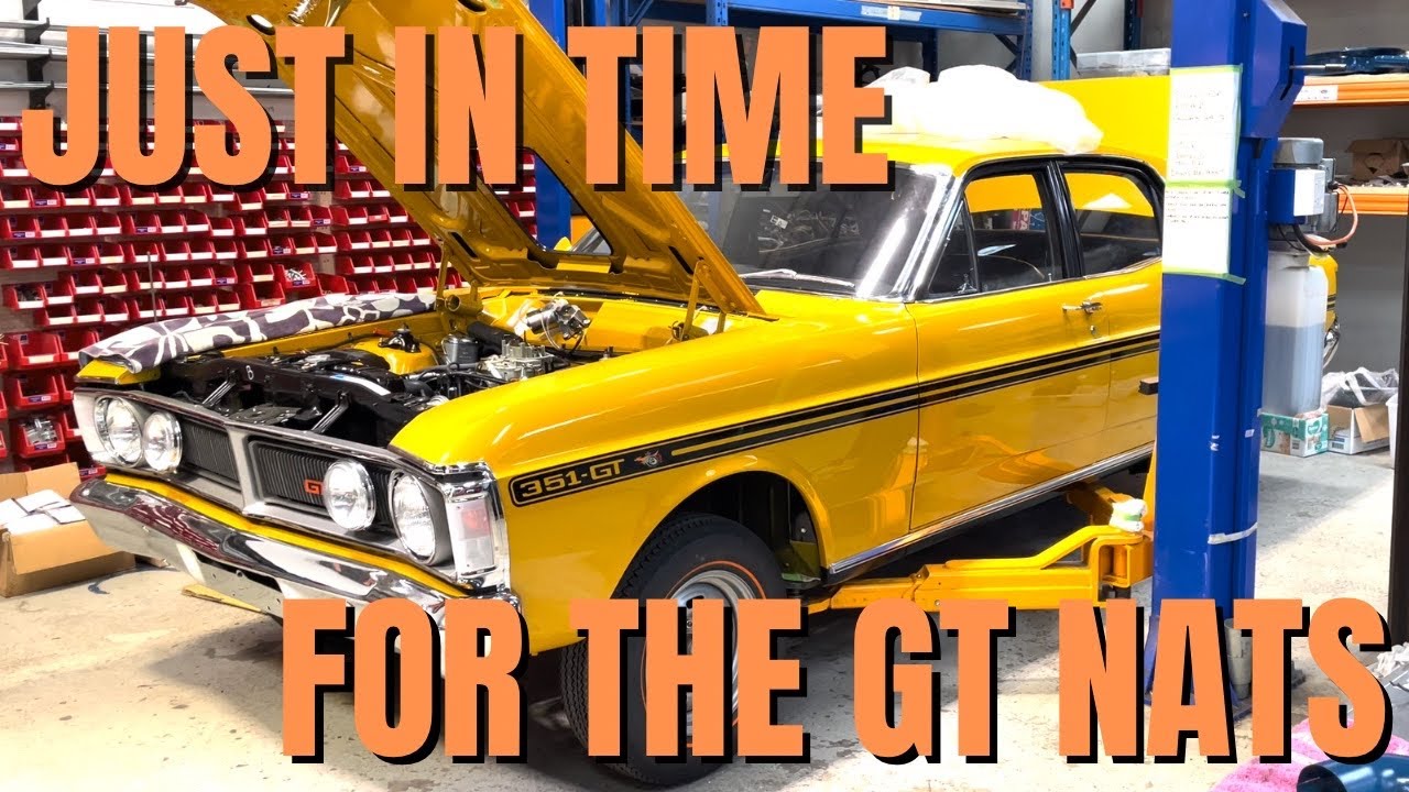 1st START for RARE 1970 GT FALCON after FIVE YEAR RESTO
