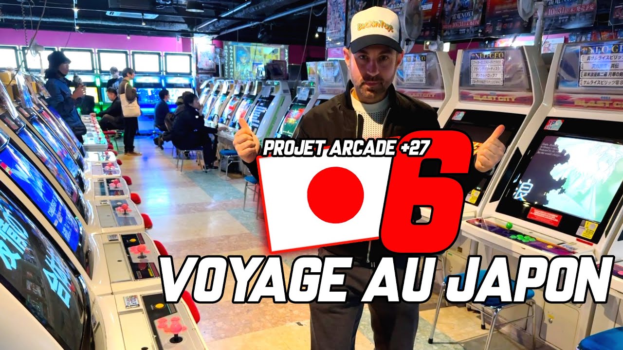 VOYAGE AU JAPON Ep 6 - Akihabara - Retro Gaming - Salle d'arcade - Neo Geo - BackinToys - PC Engine