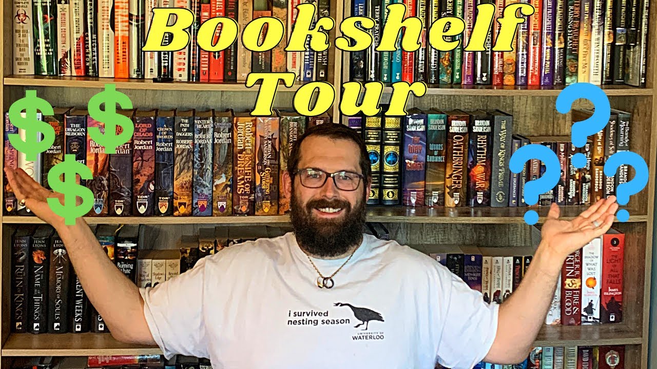 Bookshelf Tour!! Fantasy, Sci--fi Collection discussion with TreeBeard
