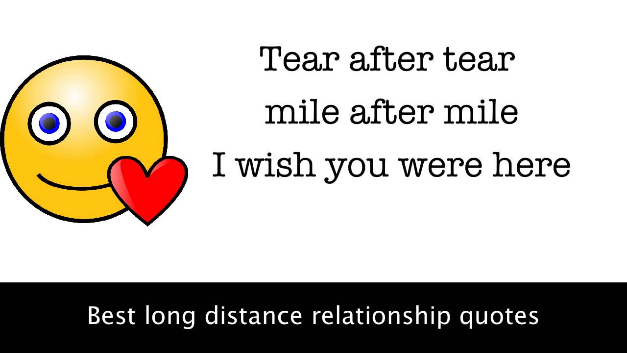 Best long distance relationship quotes